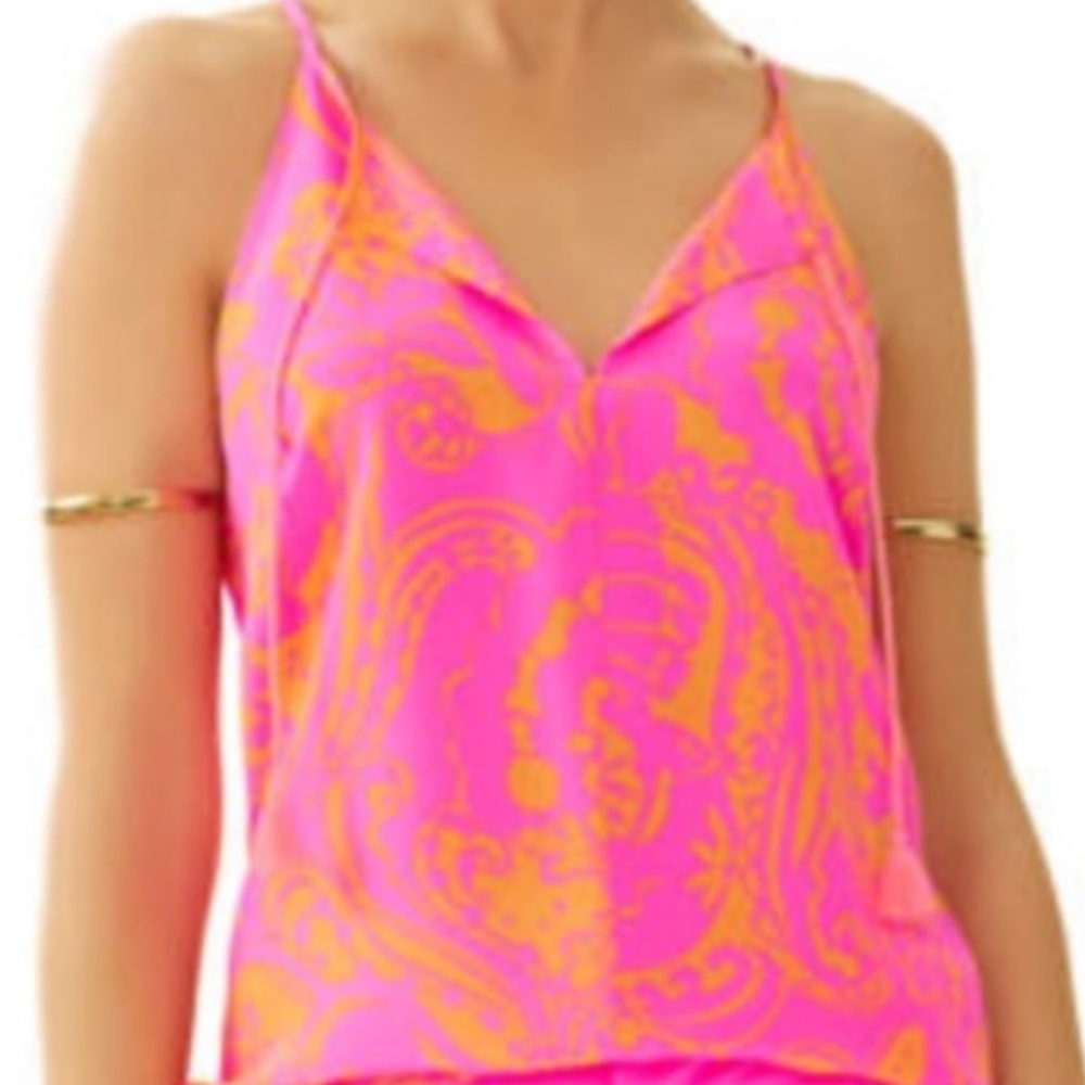 Lilly Silk Top ⛵️